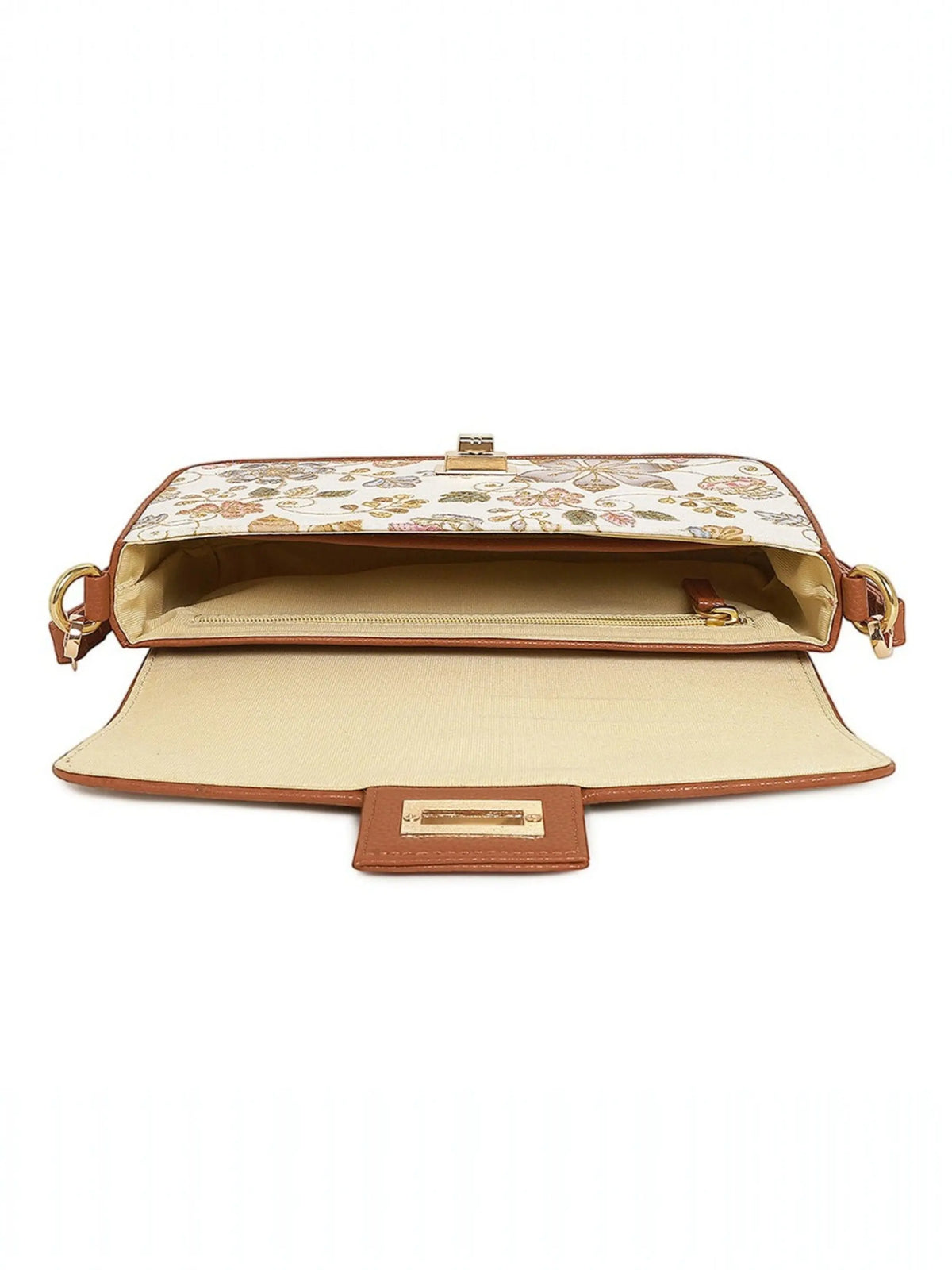 Alira Shoulder Bag - Caramel Ivory