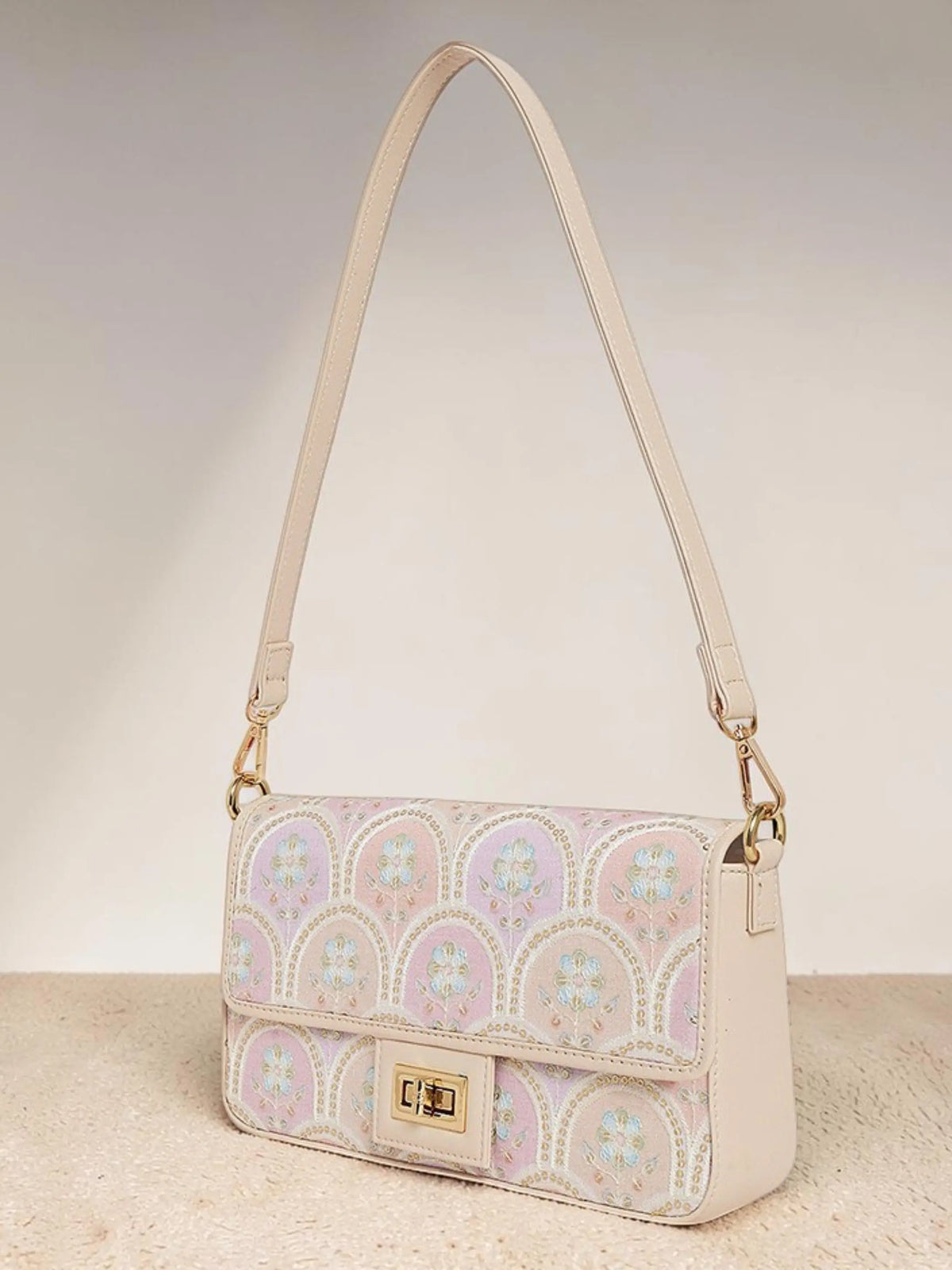 Alira Shoulder Bag - Pearl Blush