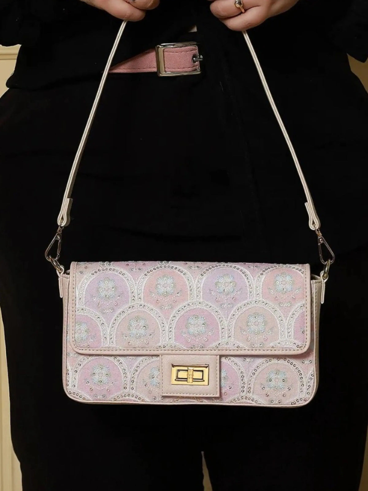 Alira Shoulder Bag - Pearl Blush