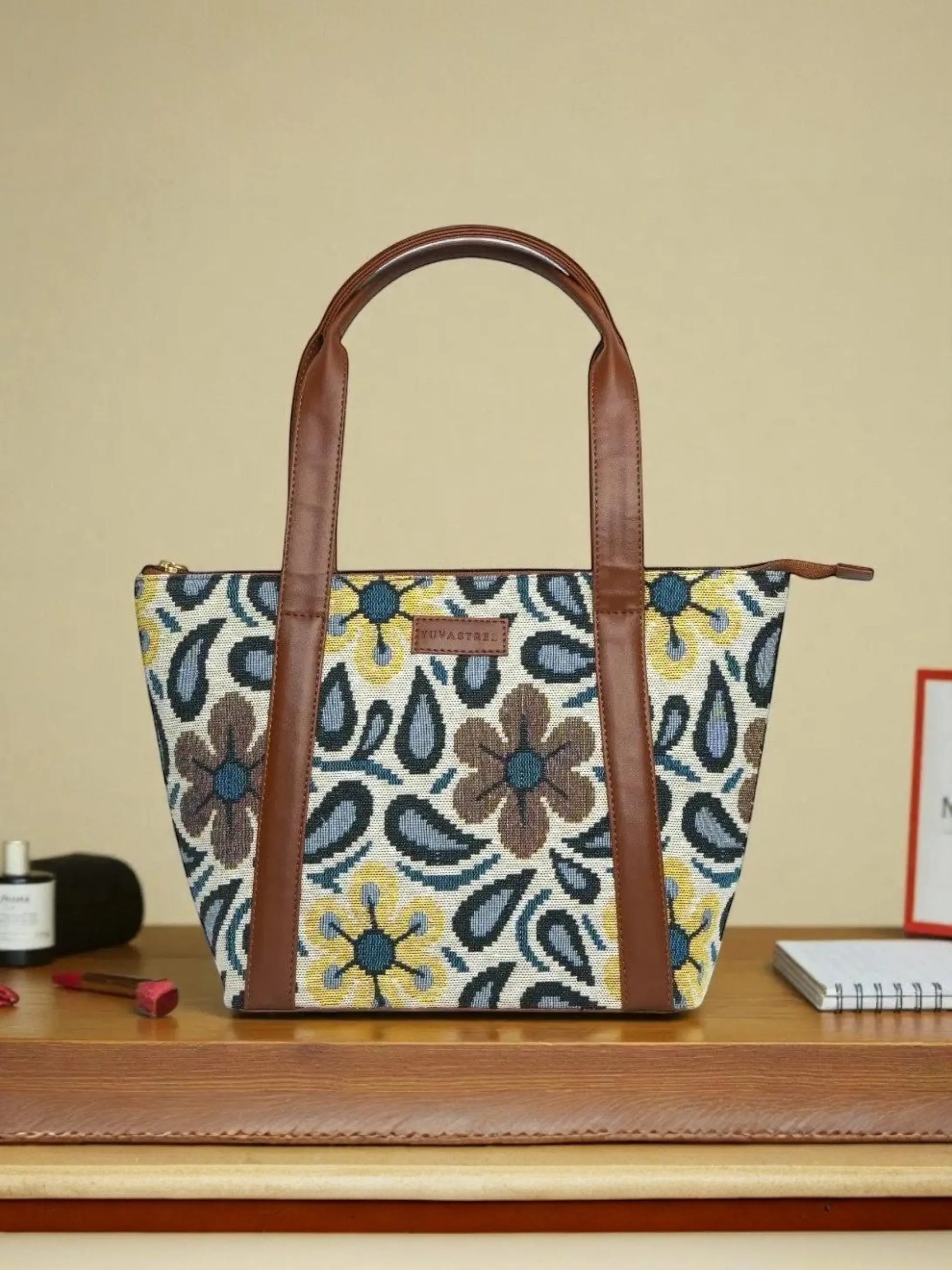 Lyra Tote-Floral Bloom