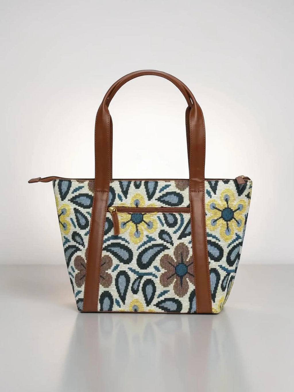 Lyra Tote-Floral Bloom