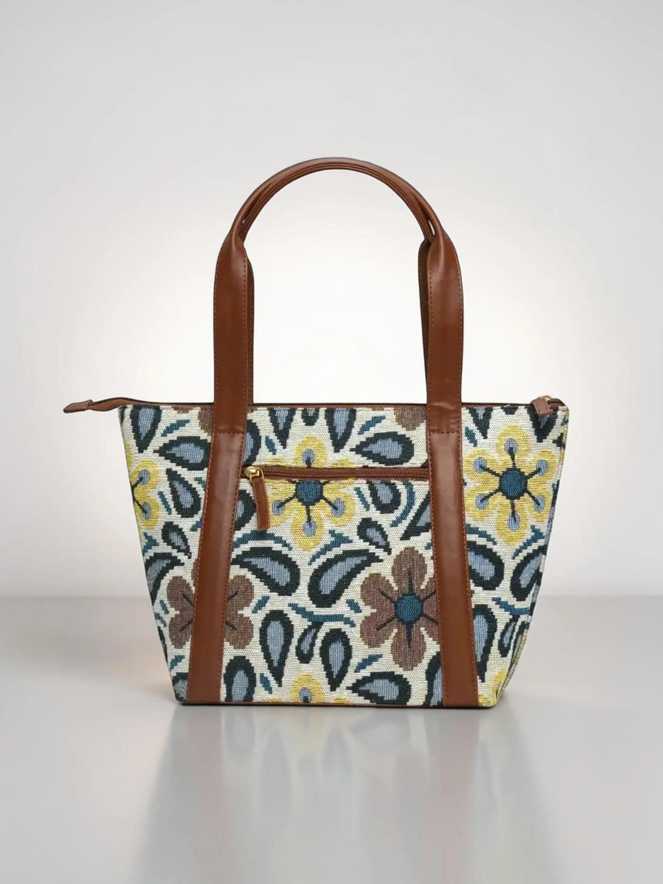 Lyra Tote-Floral Bloom