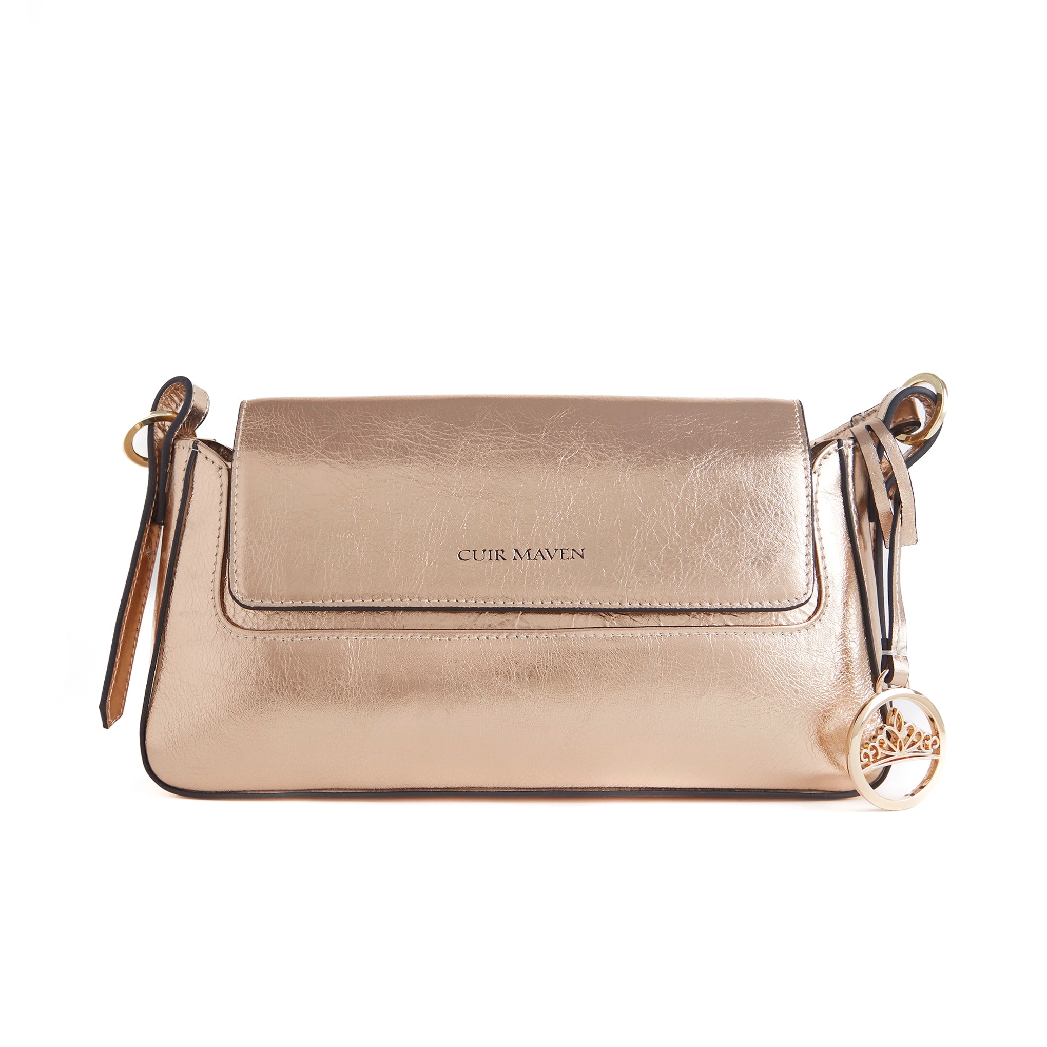 Celestial Shoulder Bag-Rose Gold