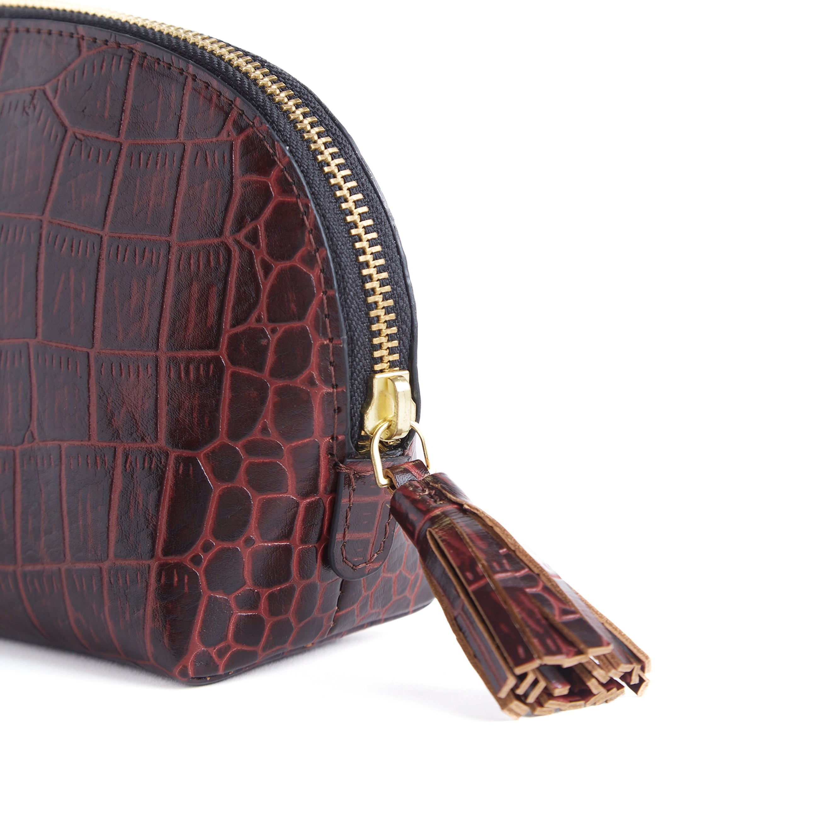 Bubble Pouch-Cherry Black