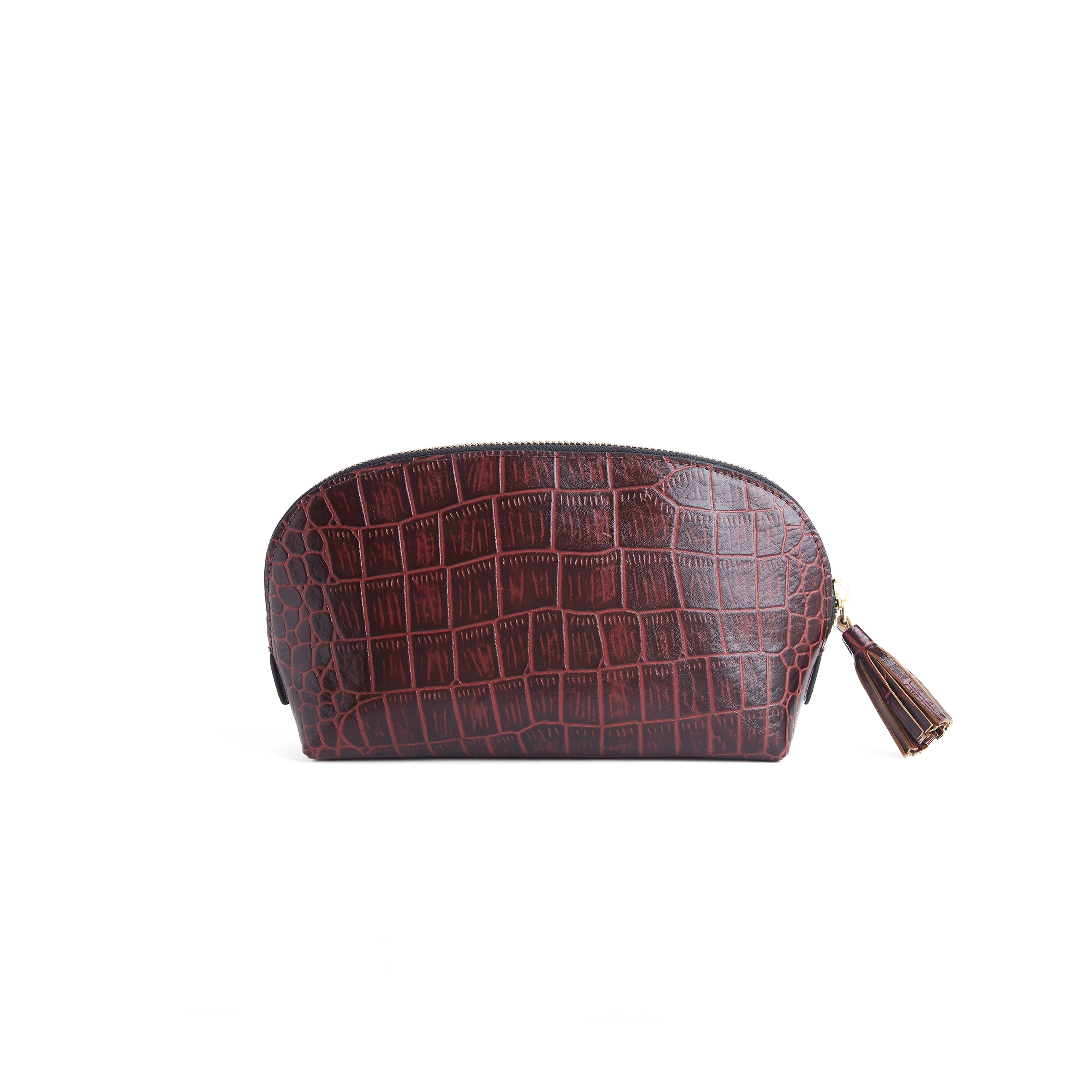 Bubble Pouch-Cherry Black