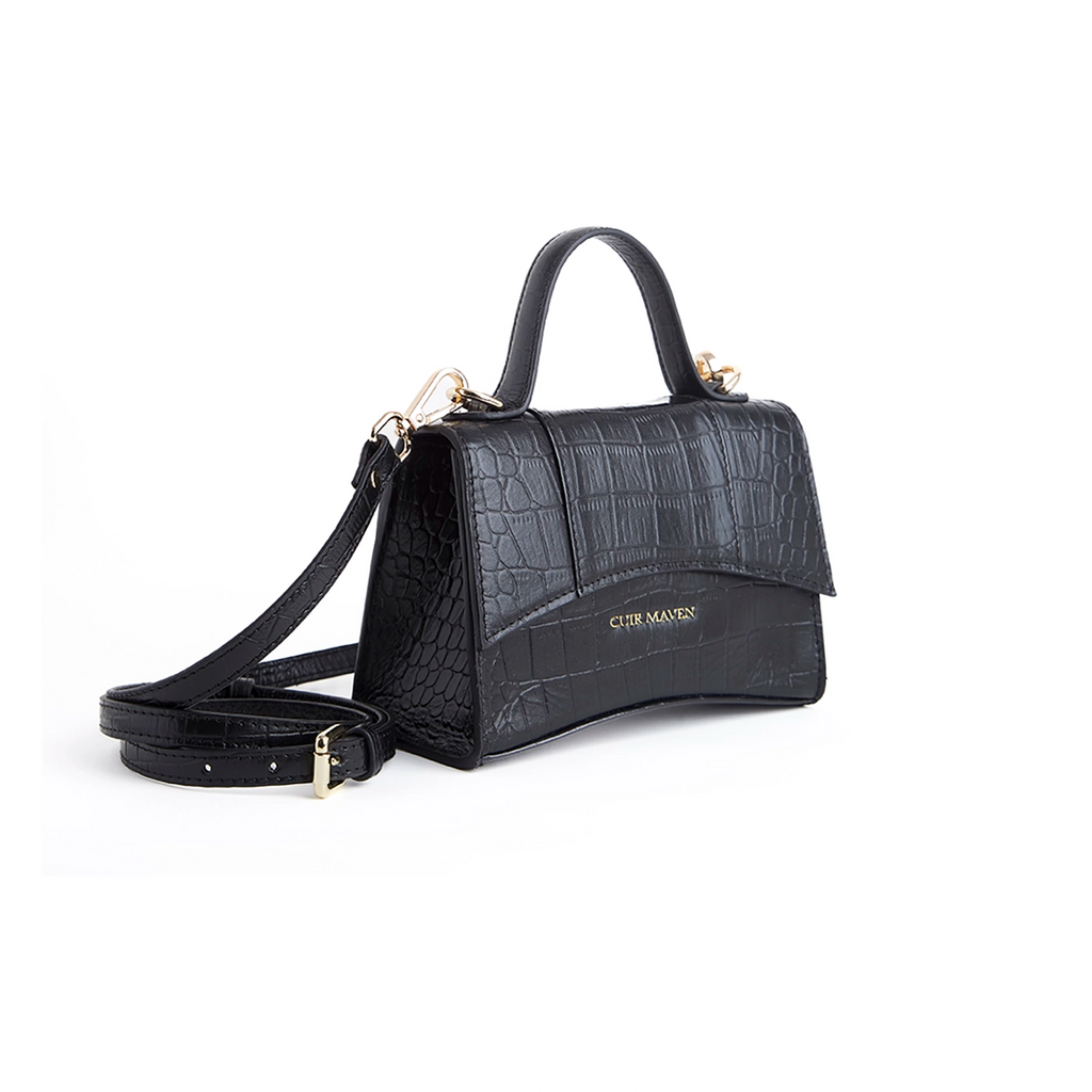 Bijou crossbody bag-Black