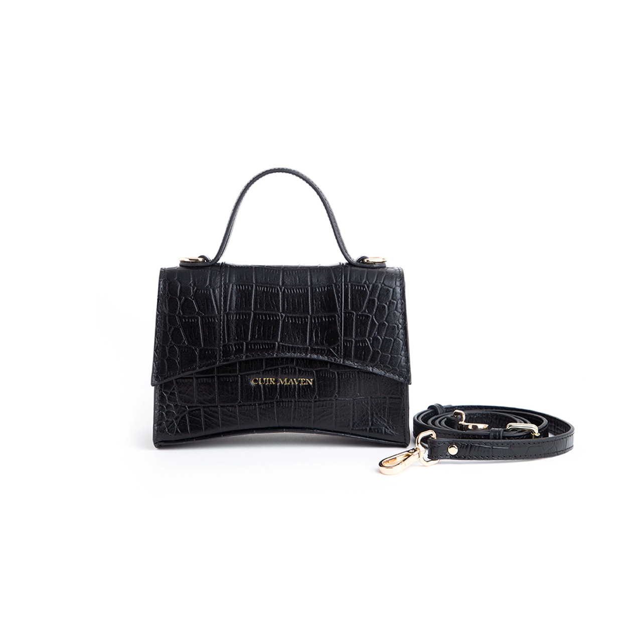 Bijou crossbody bag-Black