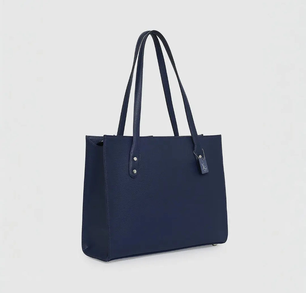 Elevate Tote-Navy Blue
