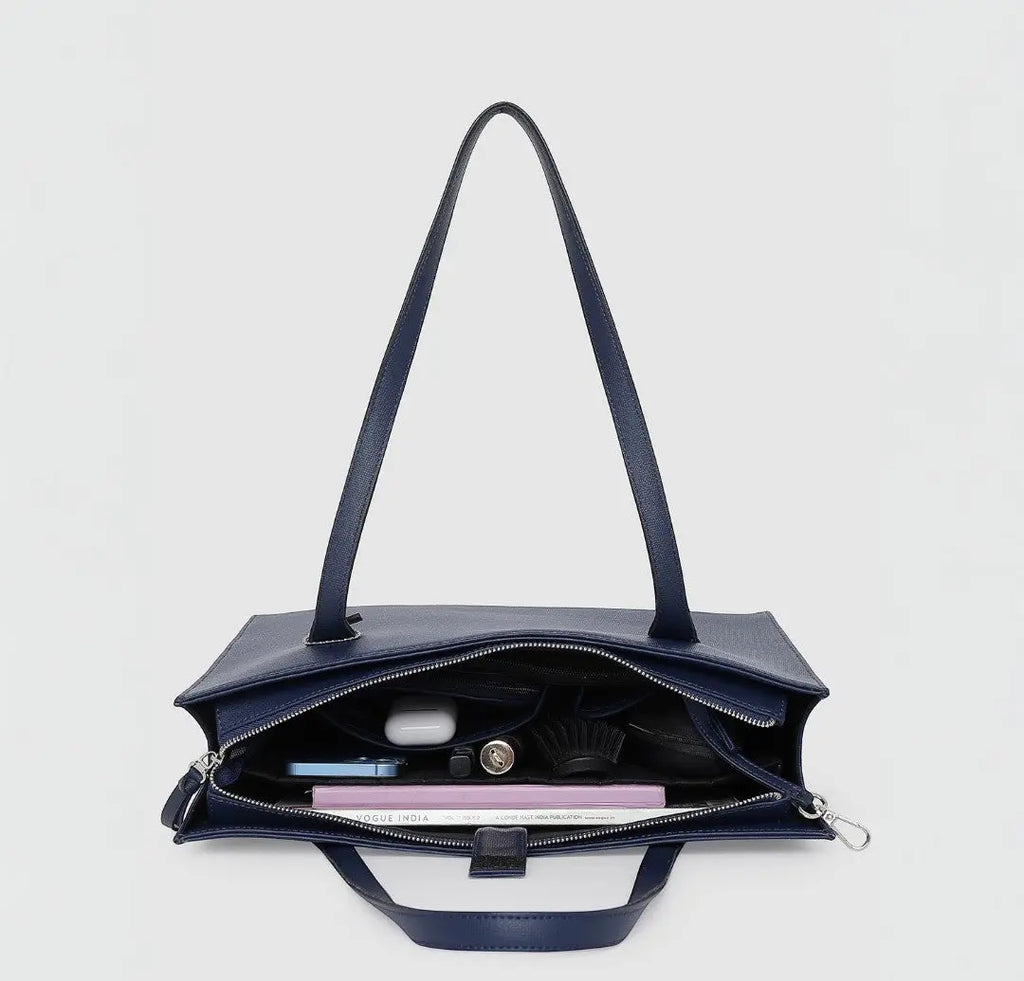 Elevate Tote-Navy Blue