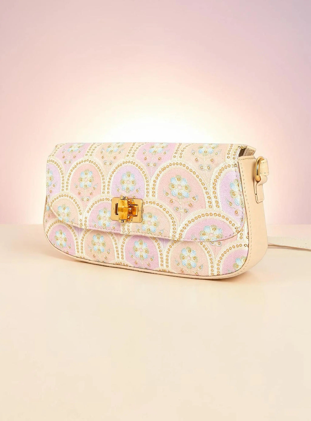Saira Crossbody bag - Pearl Blush